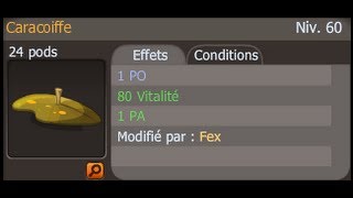 DOFUS - Caracoiffe PA PO 80vita