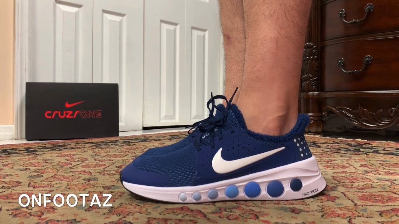 Nike CruzrOne Coastal Blue On Foot 