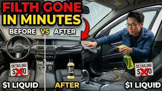 $1 Liquid KILLED a DECADE of Car Filth in MINUTES — Saves $300  They Want It BANNED