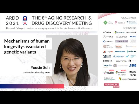 Yousin Suh presents at ARDD 2021