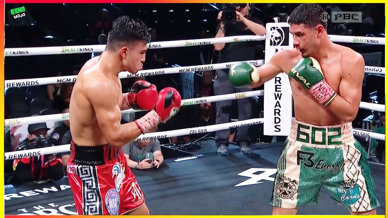 Elijah Garcia (USA) vs Armando Resendiz (Mexico) - KNOCKOUT, BOXING HD