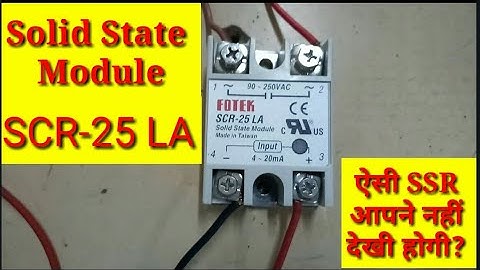 Solid State Module,SCR-25LA.