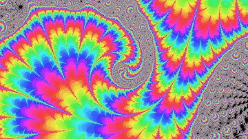 Raspberry Pi Mandelbot Zoom - Spiral Slide in Rainbow