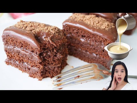 Video: How To Make Chocolate Vanilla Cakes With Condensed Milk
