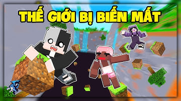 Minecraft nhưng Thế Giới Của Bạn Sẽ Bị Xóa Mỗi Giây | Siro Lần Đầu Dạy Mike Đen Sinh Tồn