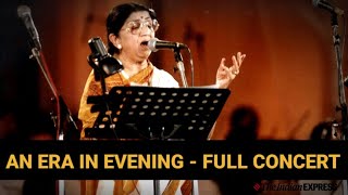 An Era In Evening ~ Lata Mangeshkar (Nightingale Of India) ~ 1997 Live ~ Greatest Concert Ever ~ HD