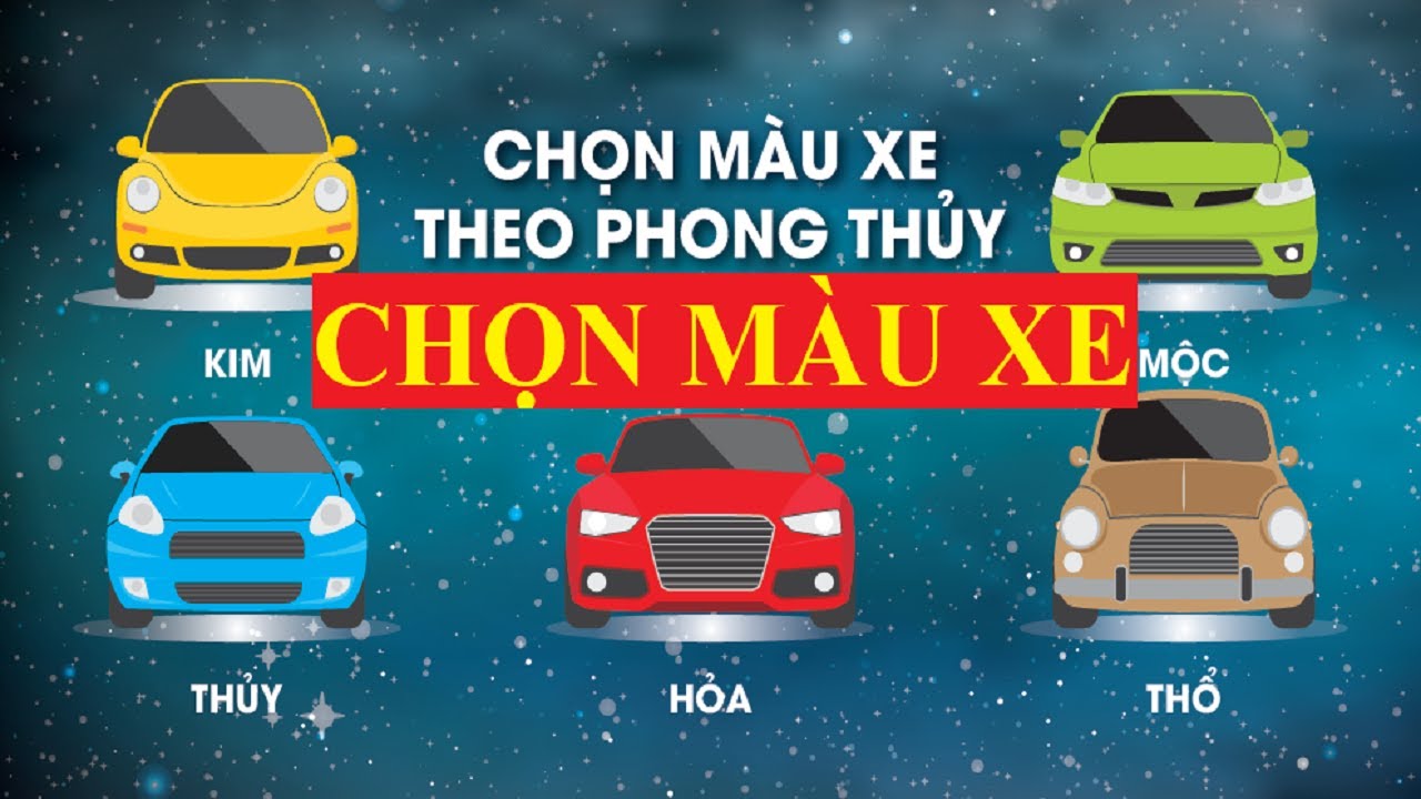 Chọn Màu Xe Hợp Tuổi Hợp Mệnh Làm Ăn Phát Tài Lộc 2022