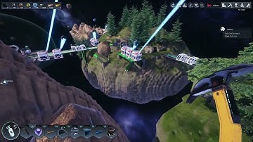 Astro Colony Connection of Four Planets Easy Solutions for Transport of Raw Materials