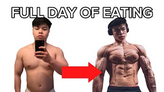 WHAT I EAT IN A DAY TO GET SHREDDED