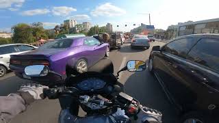 Honda CBF600S on city streets Part 95