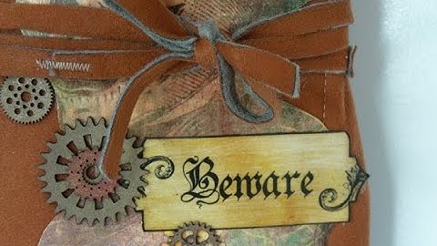 Steampunk Halloween Journal for VectoriaDesigns