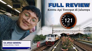 Trip Perdana KA Argo Semeru Jakarta ke Surabaya || Kereta Api Baru \u0026 Tercepat di Jalurnya