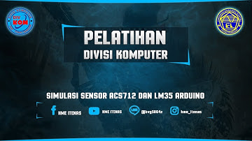 TUTORIAL PROTEUS SIMULASI SENSOR ACS712 dan SENSOR LM35 ARDUINO