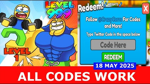 *ALL CODES* Bicep Simulator💪 ROBLOX | MAY 18, 2025
