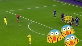 Neymar's spectacular free kick!😱