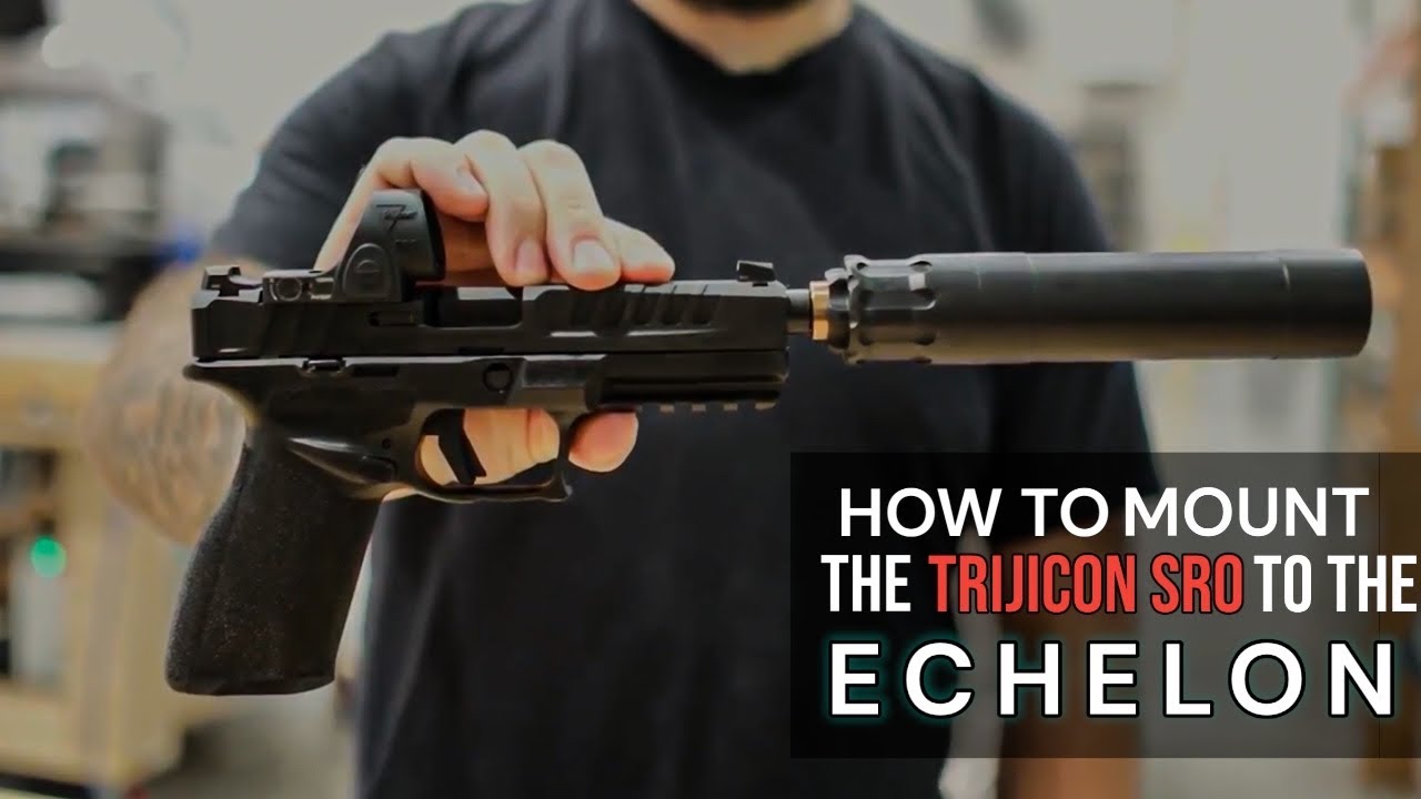 How to Mount the Trijicon SRO to the Springfield Armory Echelon YouTube