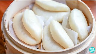 Steamed Bao Buns Recipe - How To Make Bao Buns - with veg and  non veg stuffings