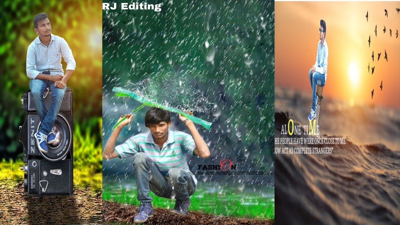 Picsart Rain Effect //Rain Effect In Picsart//Picsart Nature Editing//Rain  Manipulation //Picsart// - YouTube