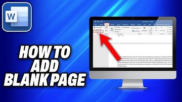 How To Add Blank Page in Microsoft Word (2025) - Easy Fix