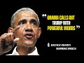 BARACK OBAMA JUST SHOCKED THE NATION WITH THIS MESSAGE TO TRUMP | BARACK OBAMA BEST SHOCKING