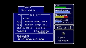 Super Hydlide - Part 3: "  Light Sabre Obtained + Memorial Cave + Dragon Boss Fight "