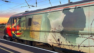 Trains at Peterborough, ECML, 20/11/2025