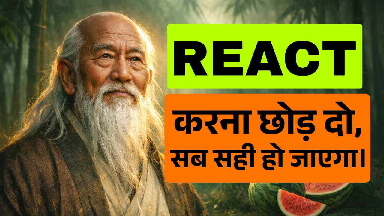 जब आप प्रतिक्रिया देना बंद कर देते हैं… तब क्या होता है? | Lao Tzu का गहरा ज्ञान | Divine Time