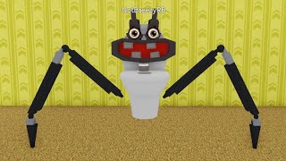 How To Get Wubbox Spider Skibidi Toilet Morph Backrooms Morph In Backrooms Morphs Roblox