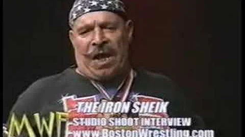 Iron Sheik goes nuts