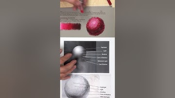 Oil Pastel and Color Scheme exercise PT02: Rendering/Modeling-Monochromatic SPHERE