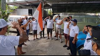 VW WAWAWEWE UPACARA BENDERA DAN TOUR KEMERDEKAAN