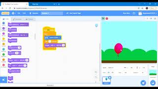 Balloon pop Game 1st Scratch tutorial screenshot 2