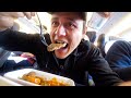 Russia Train FOOD REVIEW - Moscow to Saint Petersburg | High-Speed Sapsan Express!