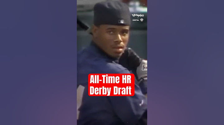 Who is in your all-time Home Run Derby squad? #homerunderby @USDOTNHTSA