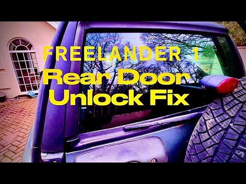 Freelander 1 Rear Door Fix – Door Won’t Open – Easy Fix!