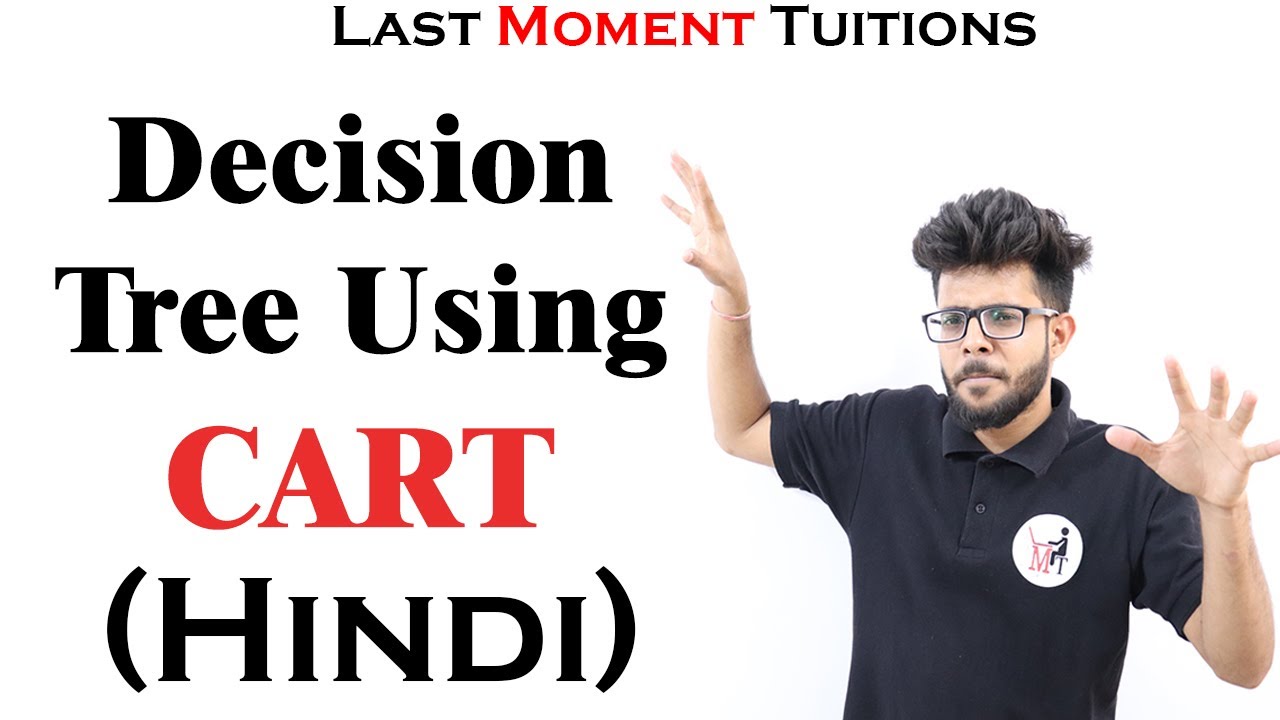 Decision Tree Solved Example Using CART Model in Hindi | Data mining ...