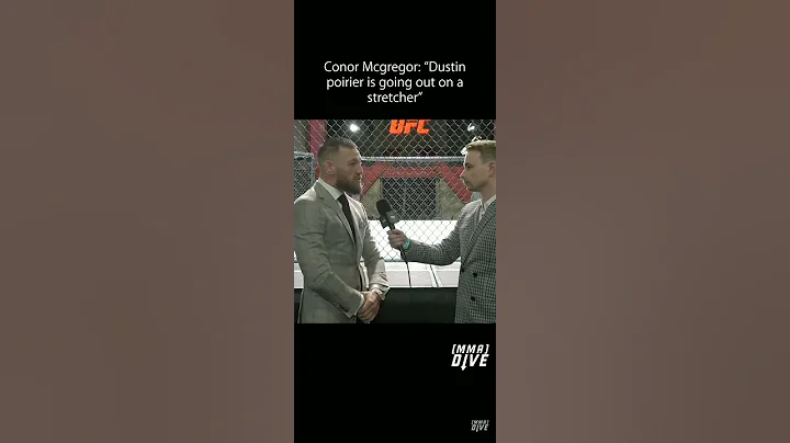 Conor McGregor: “Dustin Poirier is going out on a stretcher” #short