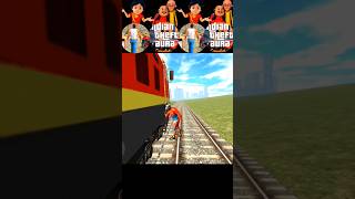🚆 Indian Train Simulator vs Indian Theft Auto 😱 | Epic Train Challenge 🔥 #shorts #gaming