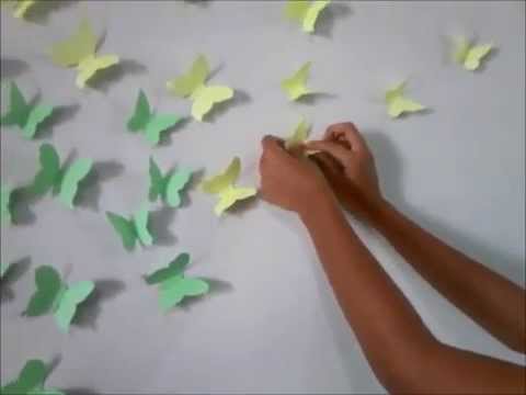 Featured image of post Papel De Parede Borboletas 3D Aproveite os 25 moldes de borboleta de papel deste post e crie pe as lindas para a sua parede para os seus objetos ou at para os seus m veis