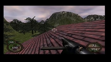 PS2 Return to Castle Wolfenstein: Operation Resurrection Forest Compound