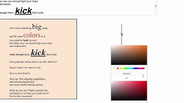 Poetry Editor Update - Making a Rich Desktop Text Editor using DraftJS, ReactJS, and Canvas
