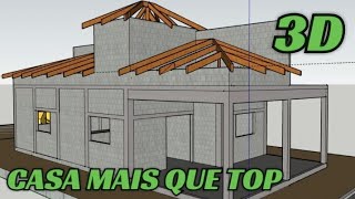 PLANTA EM 3D PARA VOCE SE INSPIRAR