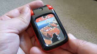 Showing my VERY old Toy Disney Cars Mcqueen Flip Phone. Nothing Special