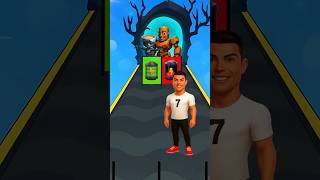 Red vs Green Battery ⚡ Body Build Challenge 💪 Final Fight 😈#cr7 #ronaldo #funnyronaldo #shorts