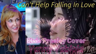 First Reaction ~ Vanny Vabiola ~  Can't Help Fallling In Love (Elvis Presley Cover)