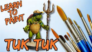 Tuk Tuk the Adventurer -  Speedpaint Painting Tutorial