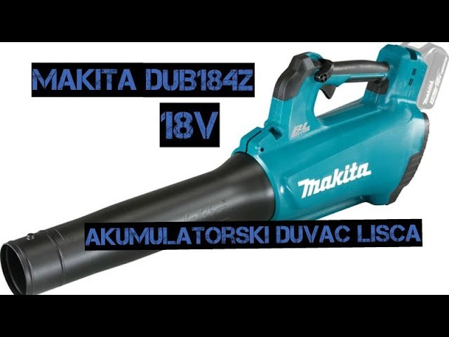 Test souffleur Makita 18V DUB184 