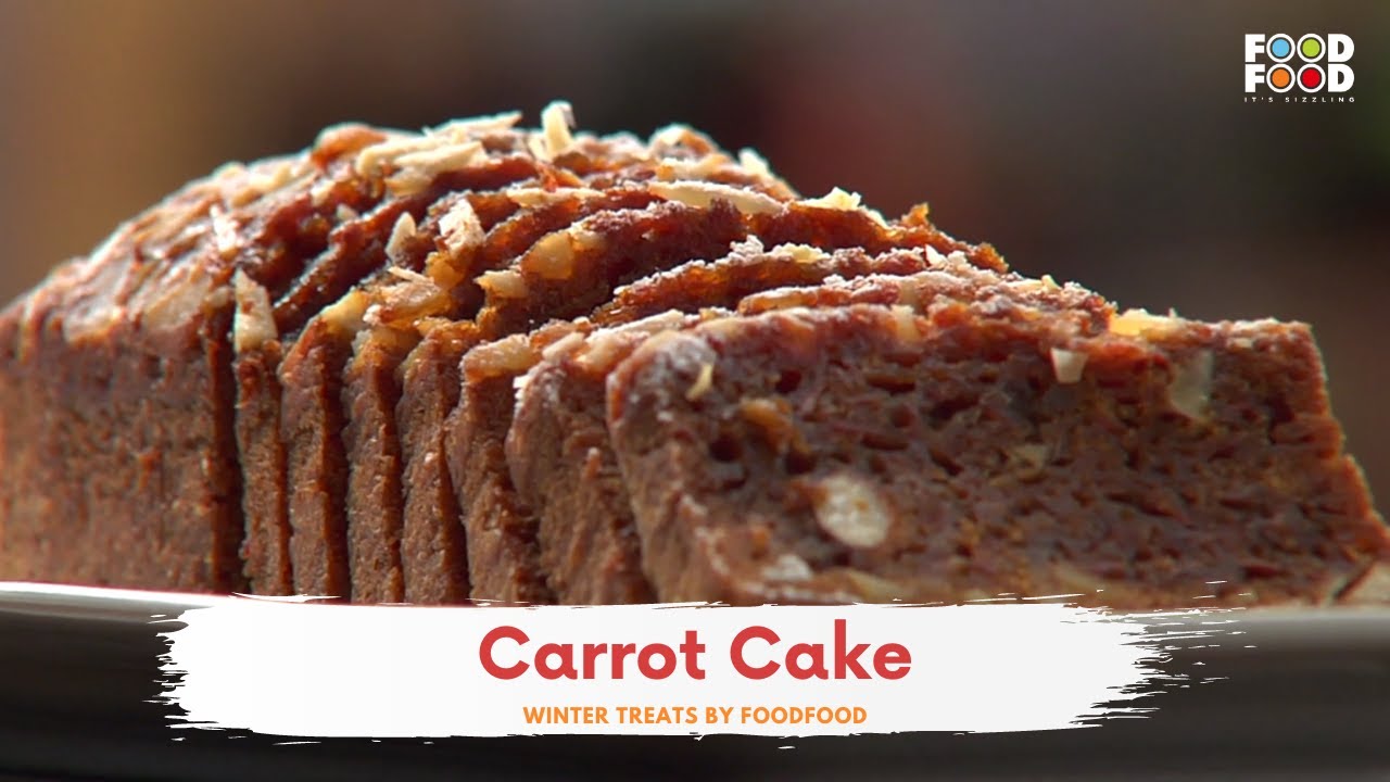 Carrot Cake | गाजर का केक | Carrot Dessert Recipe | Healthy homemade Carrot Cake recipe | FoodFood