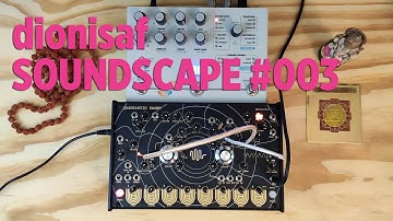 SOUNDSCAPE 003 @eowavemodular Quadrantid Swarm + @HologramElectronics  Microcosm