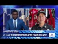 Firefighter details efforts to rescue at least 31 workers after tunnel collapse in LA
